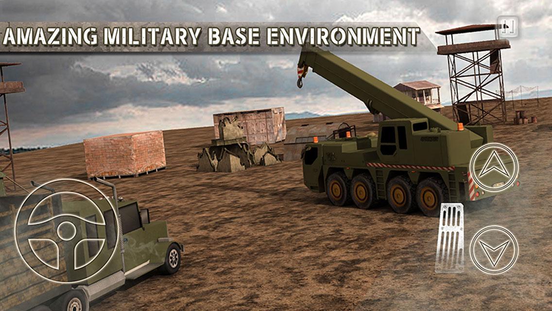 Army Truck Transport Tank 3D