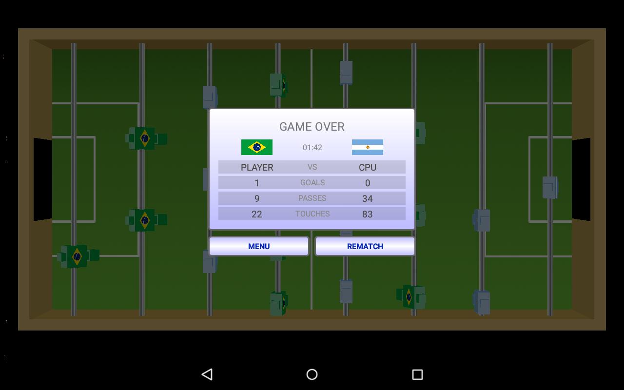 Virtual Table Football