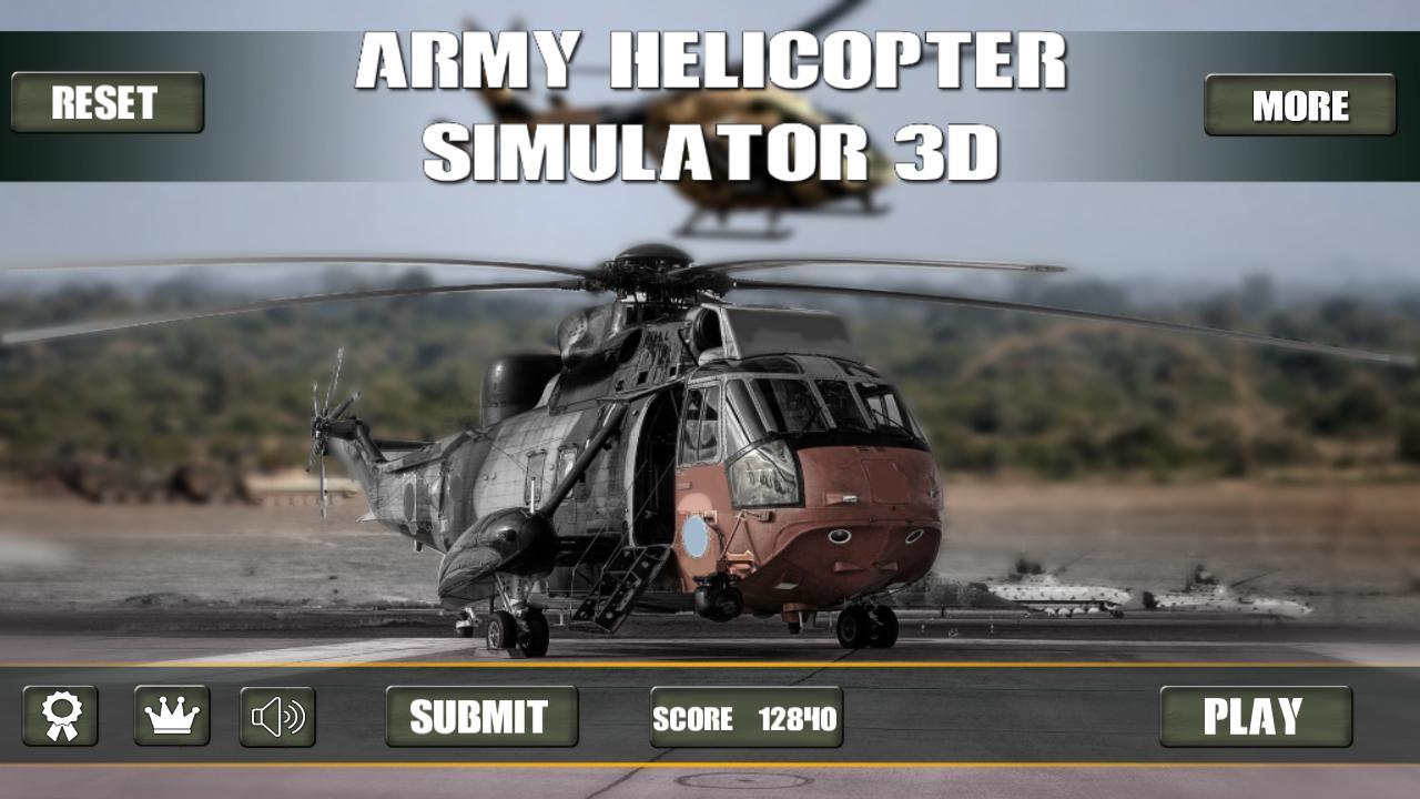 Army Helicopter Simulator 3D