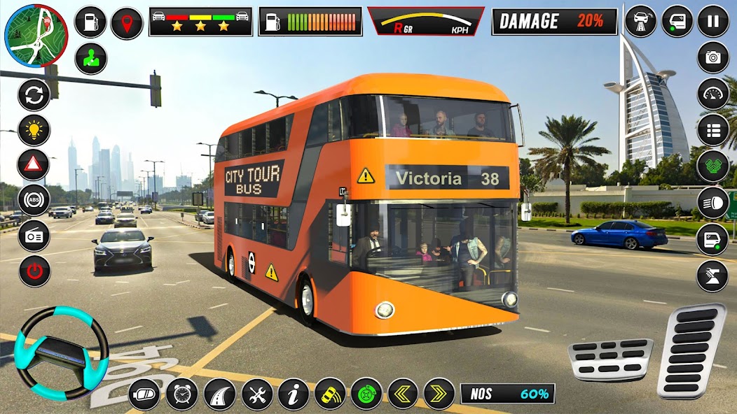 Real Bus Simulator Coach Bus