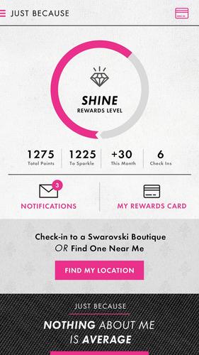 Swarovski Rewards JUST BECAUSE