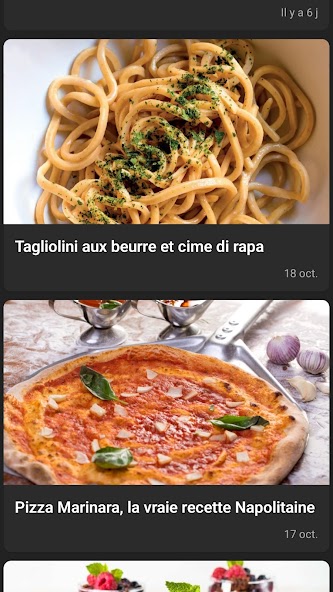 Recettes Italiennes