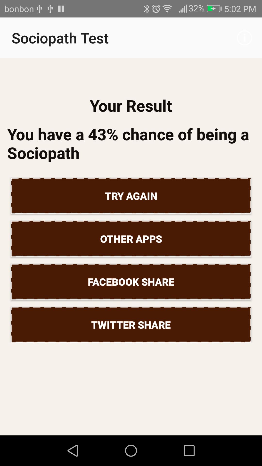 Sociopath Test