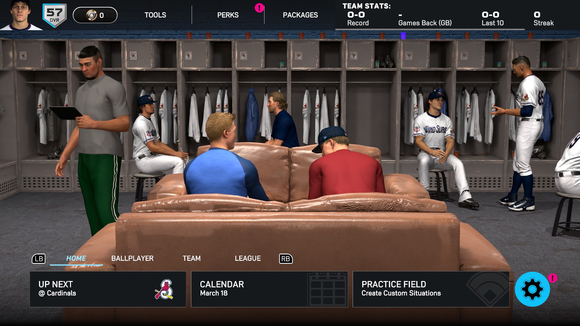 Cómo exigir un intercambio en MLB The Show 25 Road to the Show