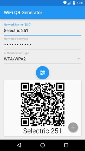 Wifi QR Code Generator