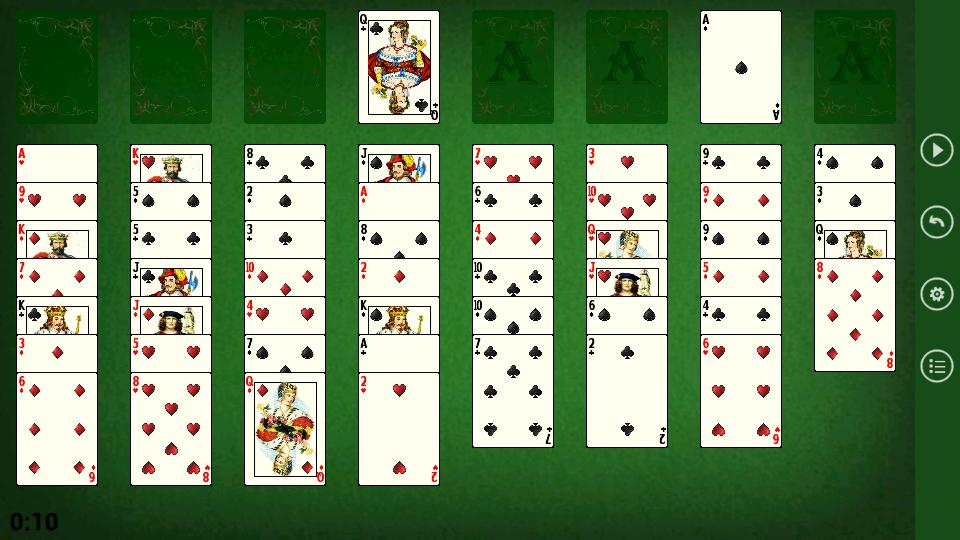 XSolitaire FreeCell - Classic