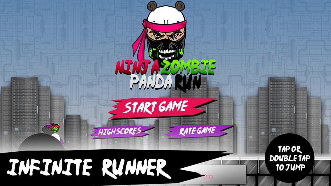 Ninja Zombie Panda Run