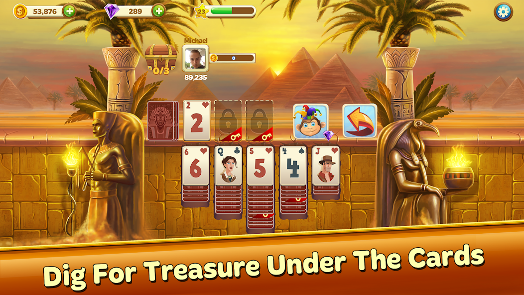 Solitaire Treasure Hunt