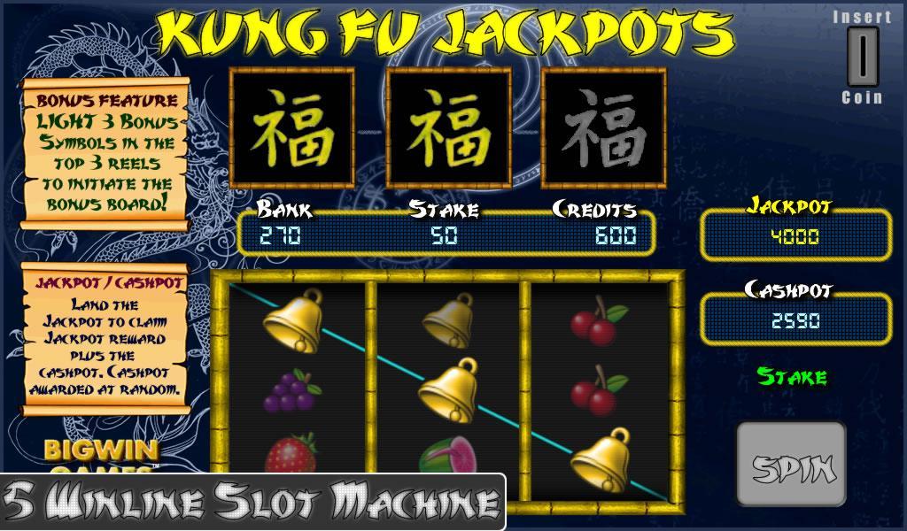 Kung Fu Jackpots Free Slots HD