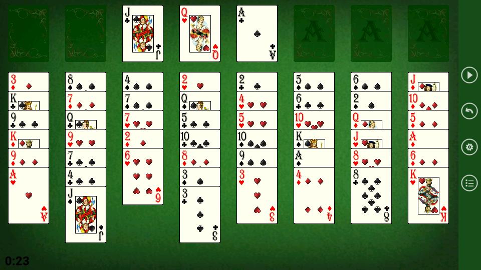 XSolitaire FreeCell - Classic