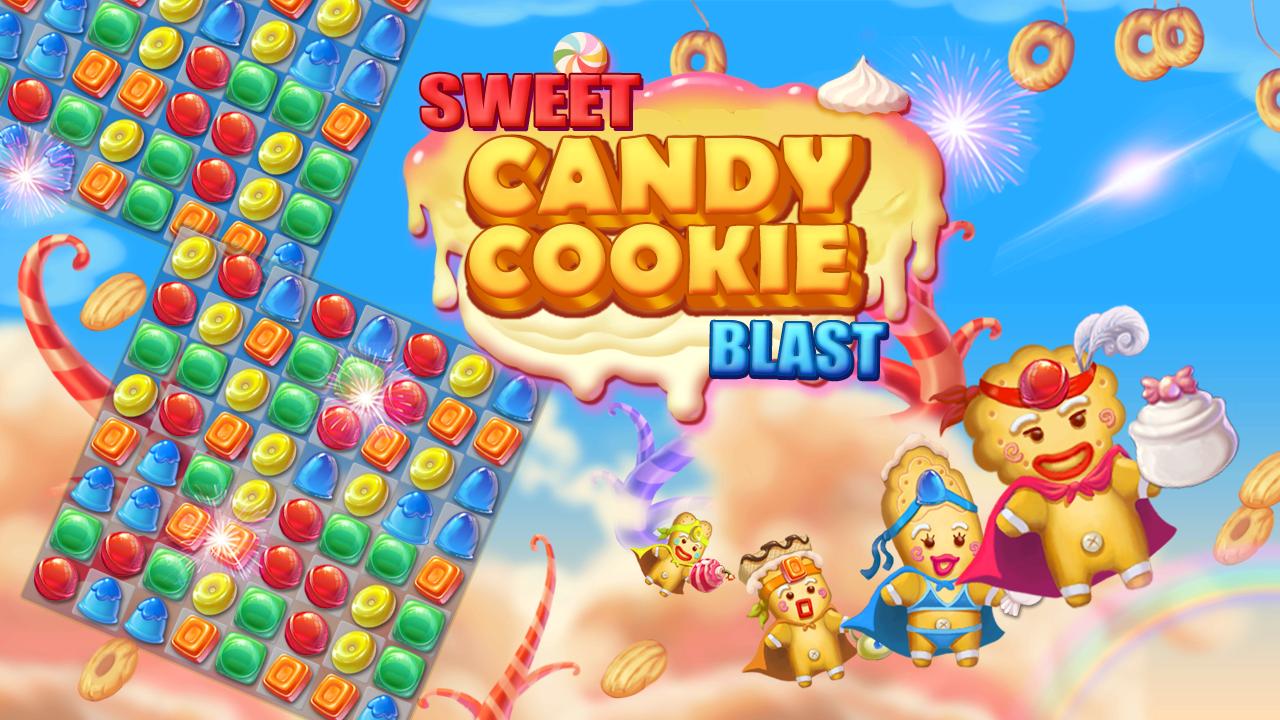 Sweet Candy Cookie Blast HD