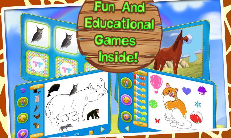 Animals Zoo - Interactive Game