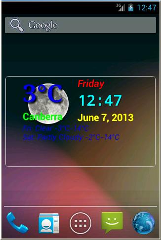 My Weather Widget