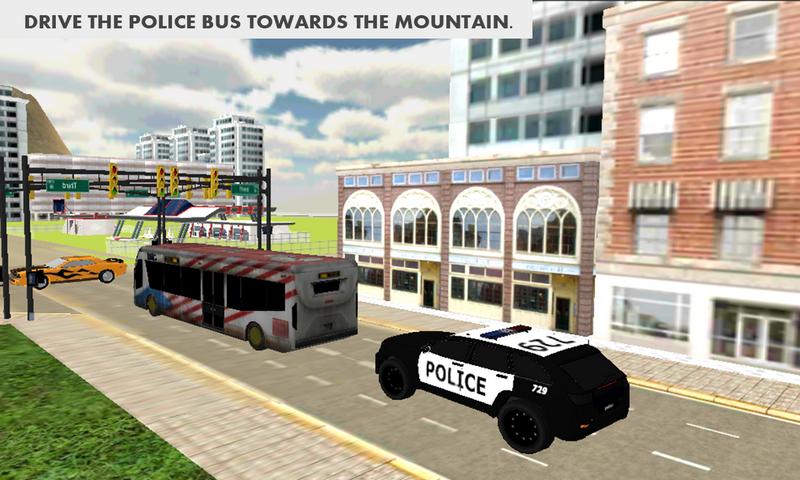 Police Bus Mountain Duty