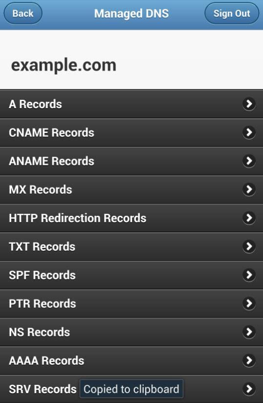 DNS Made Easy Mobile