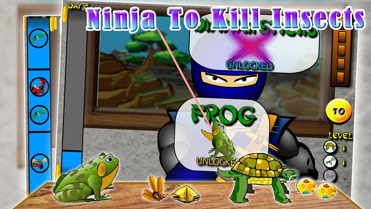 Ninja to kill insects