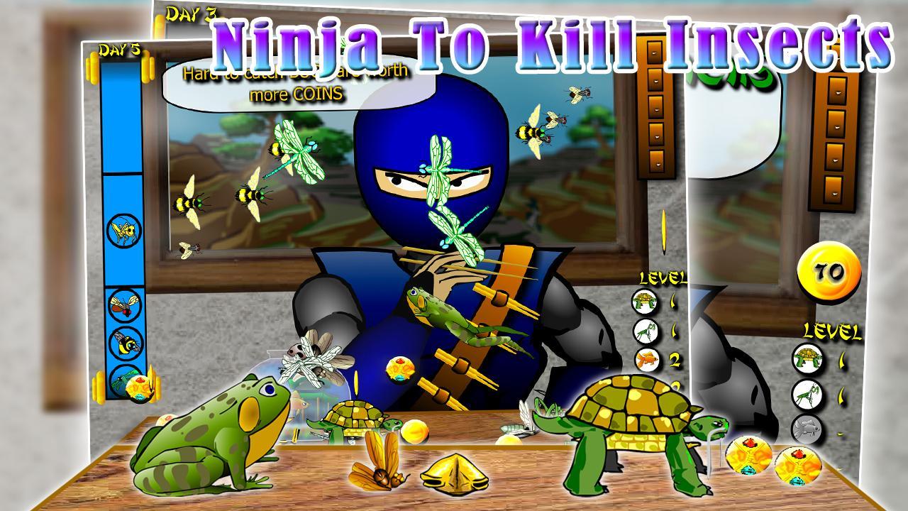 Ninja to kill insects