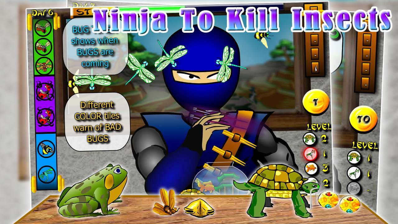 Ninja to kill insects