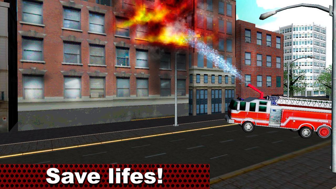 Fire Truck Emergency Driver 3D