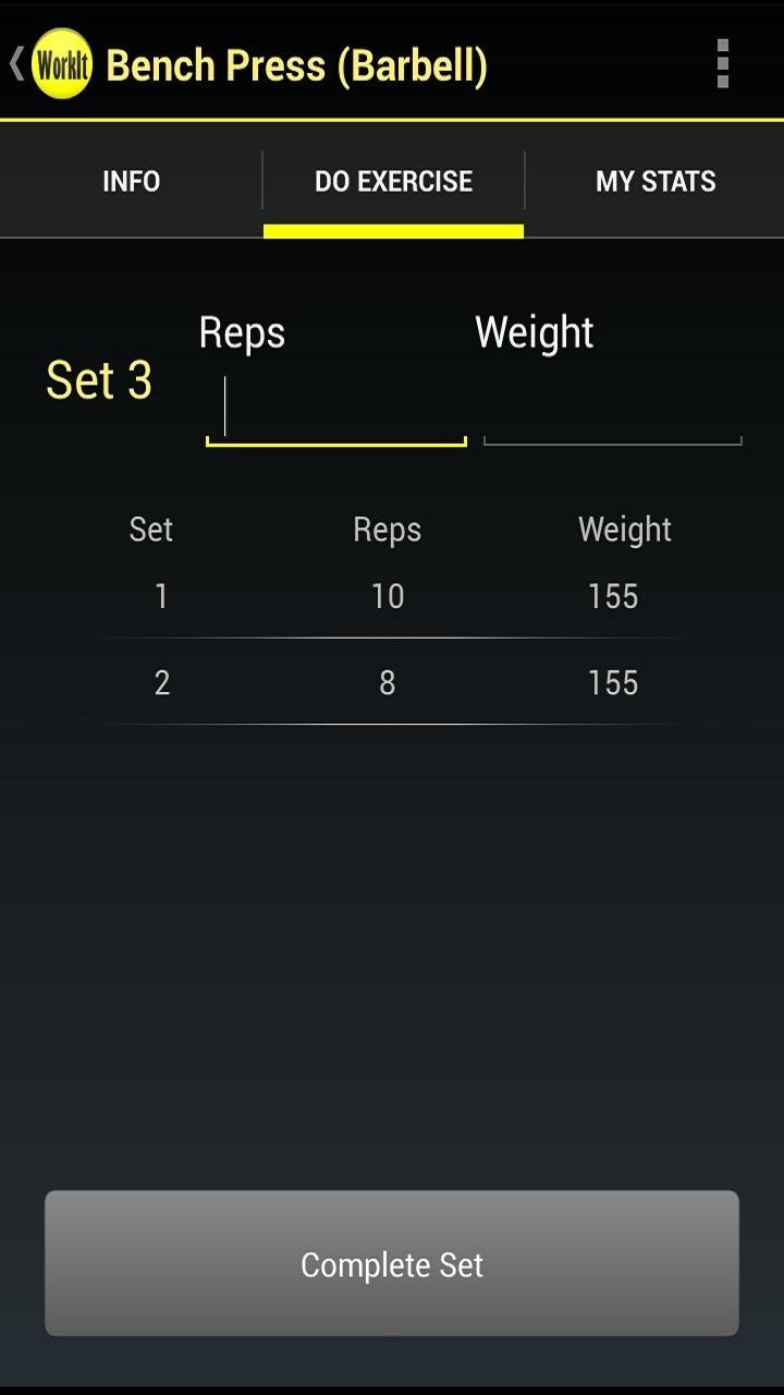 WorkIt - Gym Workout Tracker