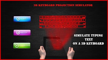 keyboard Projection simulator