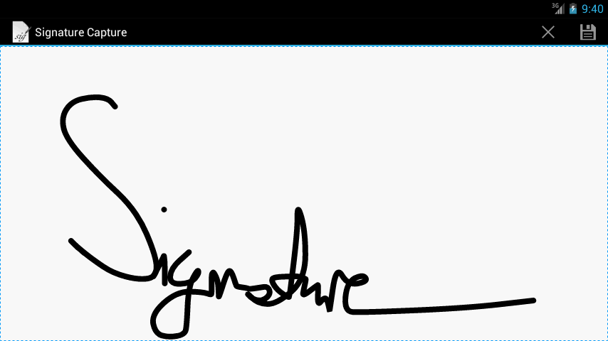 Signature Capture