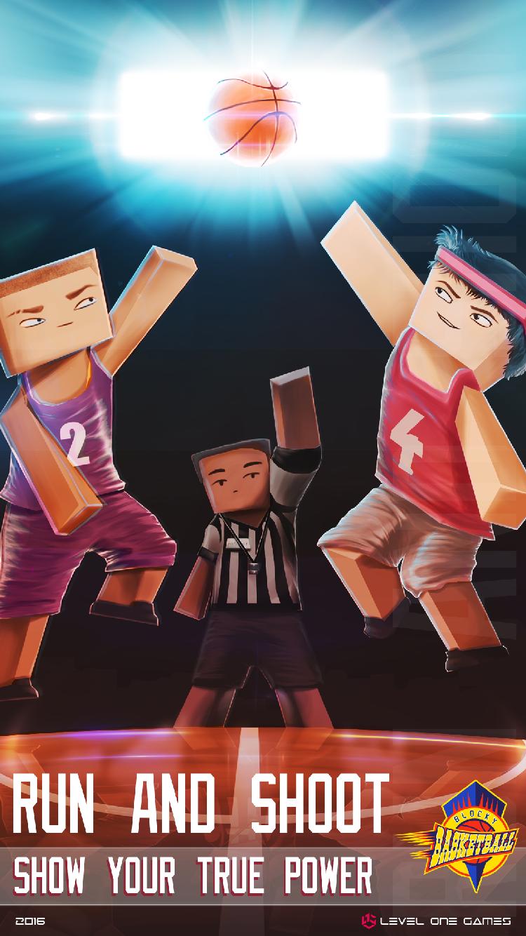 Blocky Basketball - Dunk Shot Mania