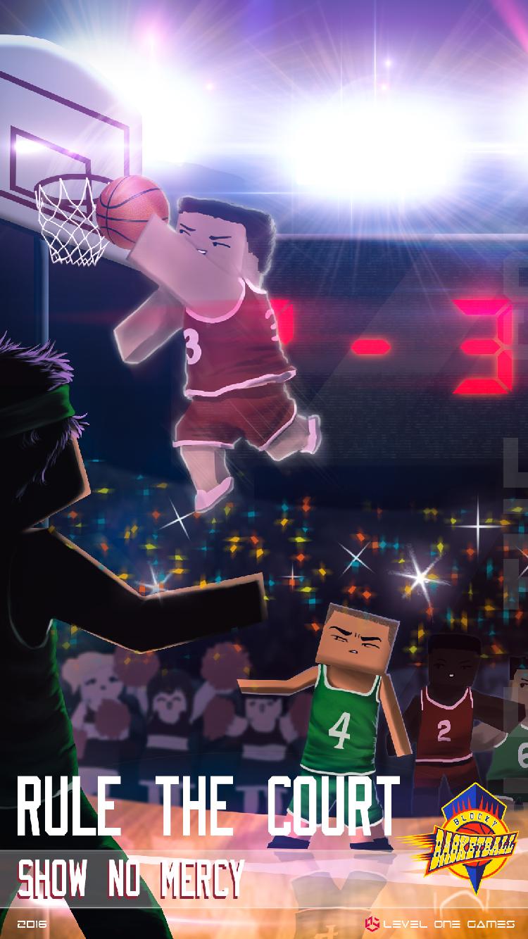 Blocky Basketball - Dunk Shot Mania