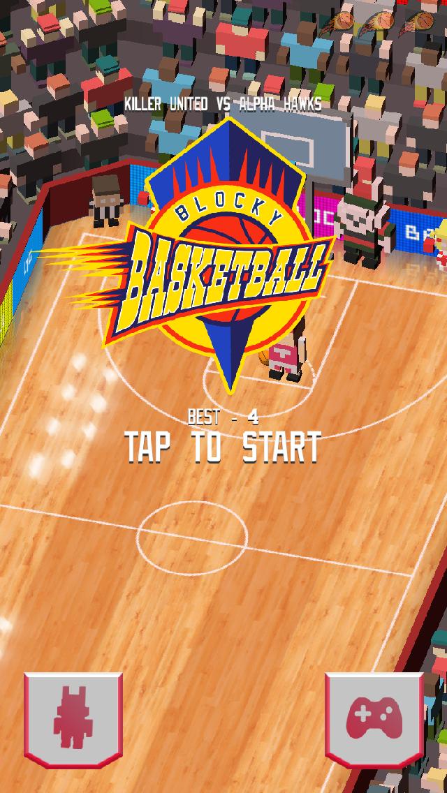 Blocky Basketball - Dunk Shot Mania