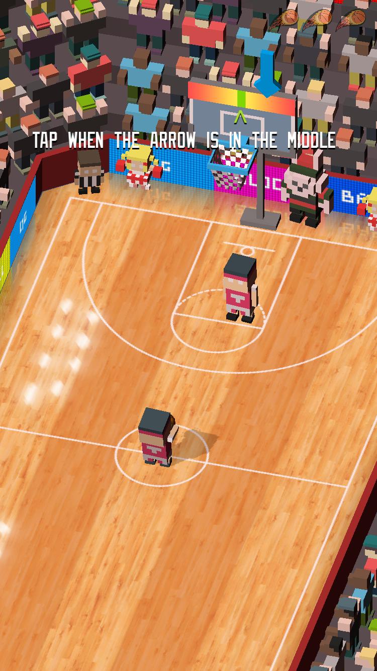 Blocky Basketball - Dunk Shot Mania