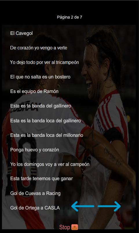 Canciones y Letras River Plate