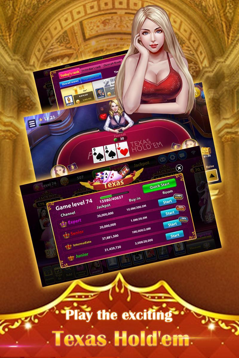 Sanny Casino-Slots$TexasHoldem