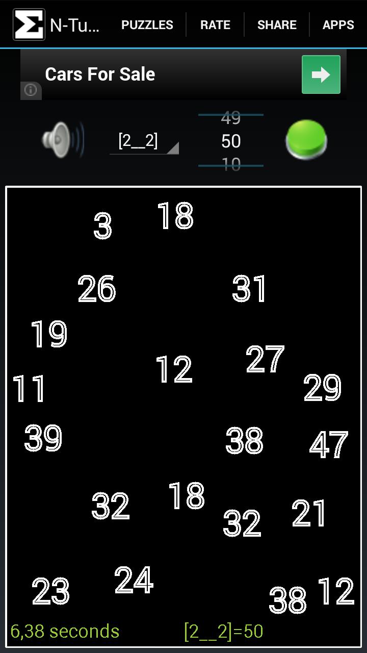 Sigma Math Puzzle