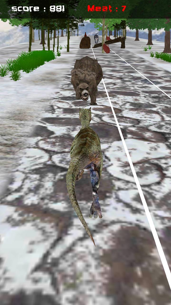 Jungle Raptor Run 3D