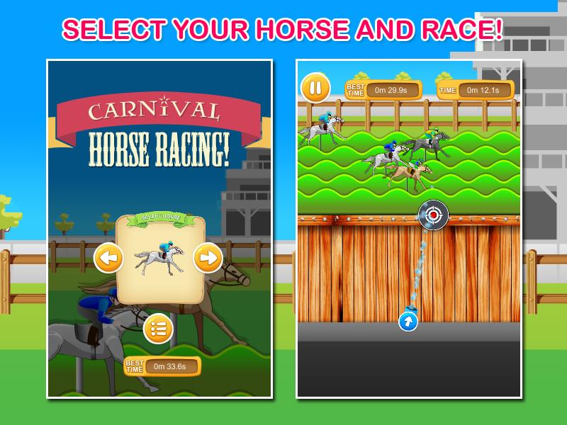 Carnival Horse Racing Game