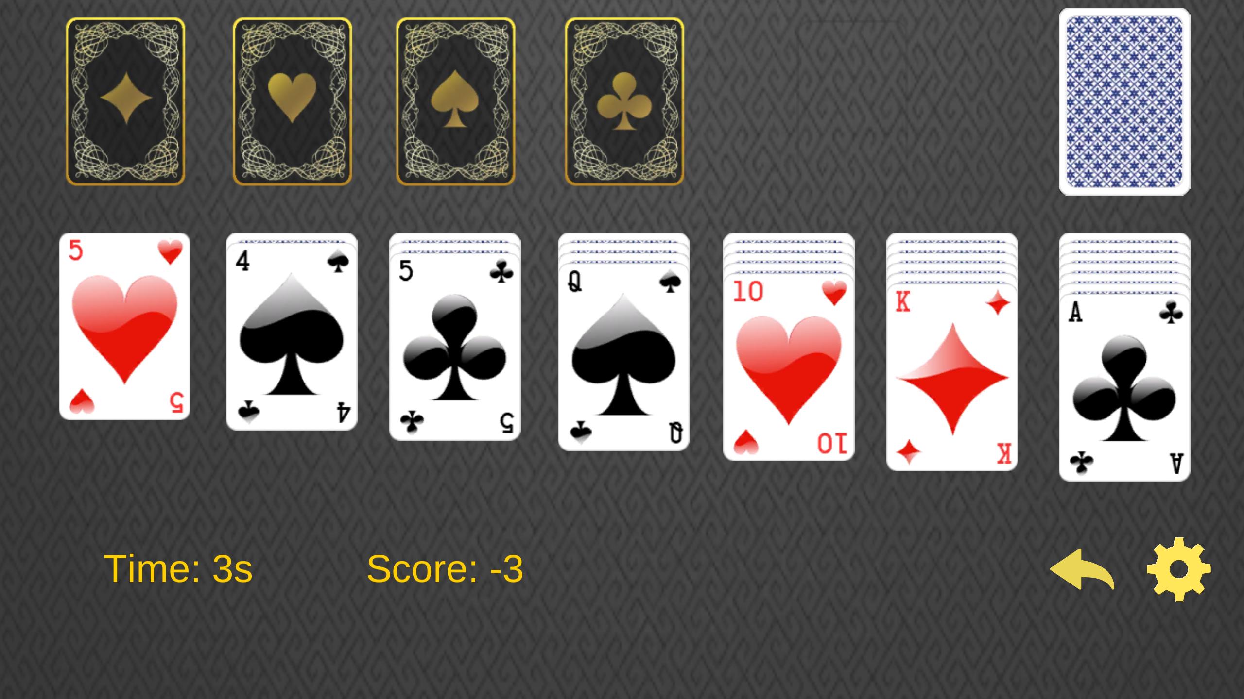 Solitaire Euchre card retro