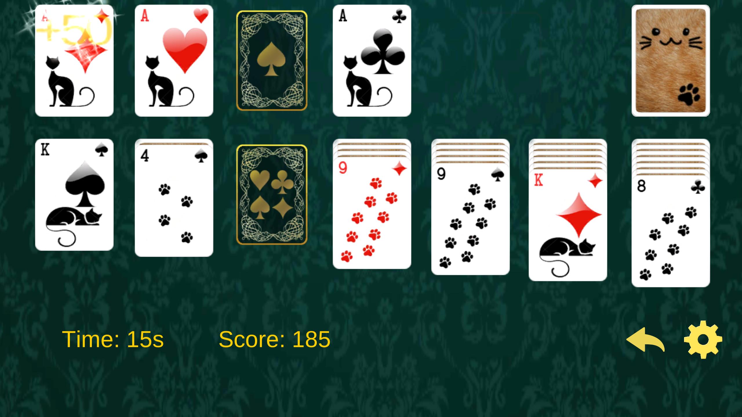 Solitaire Euchre card retro