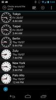 Clocks around the world