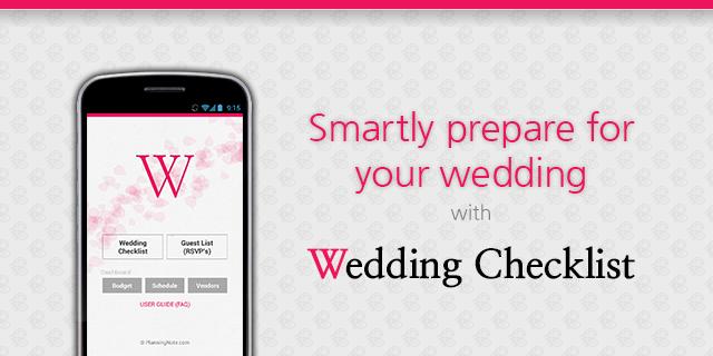 Wedding Checklist