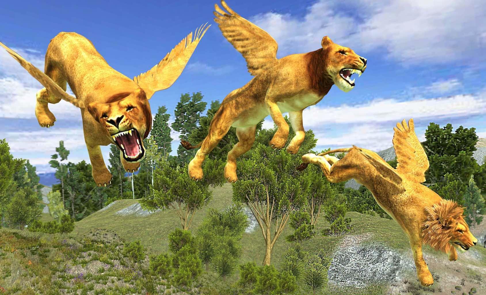 Flying Lion Simulator