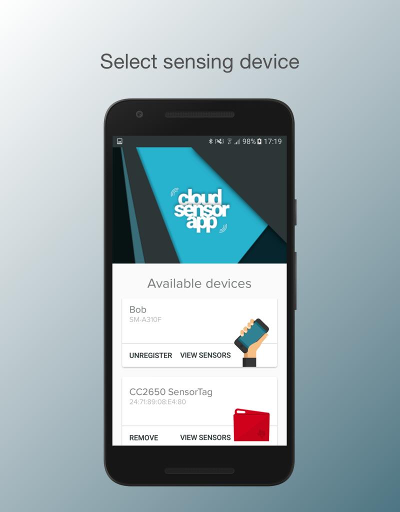 Cloud Sensor App