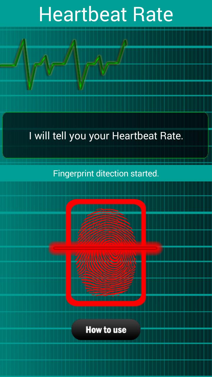 Fingerprint Heartbeat Prank