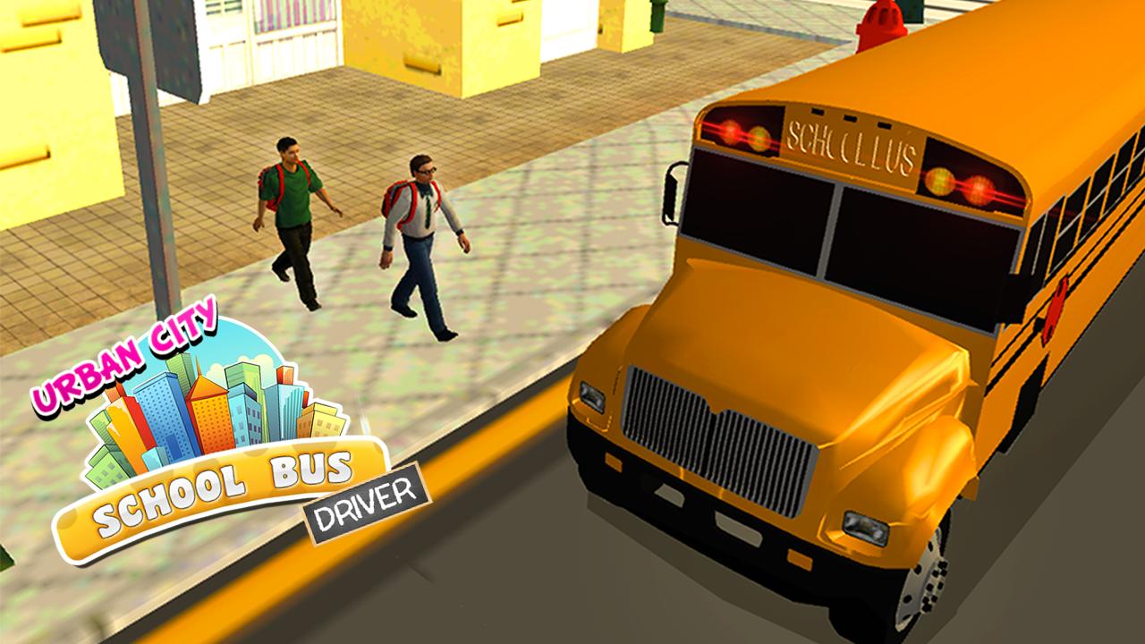 Urban City Schoolbus Driver 3D