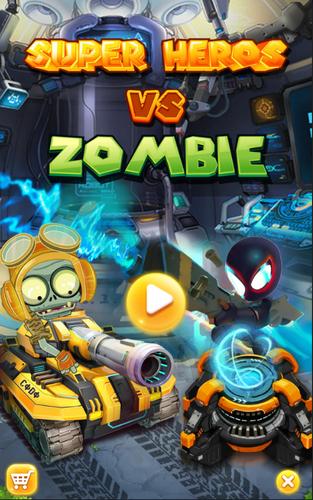 Super Heroes vs Zombie