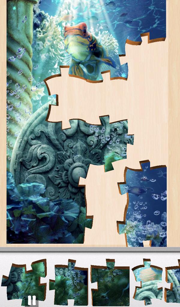 Live Jigsaws Underwater Garden