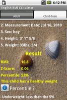 Child Adult BMI Calculator