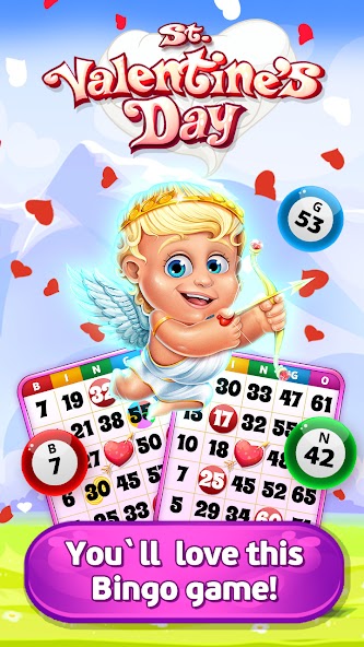 Bingo St. Valentine's Day