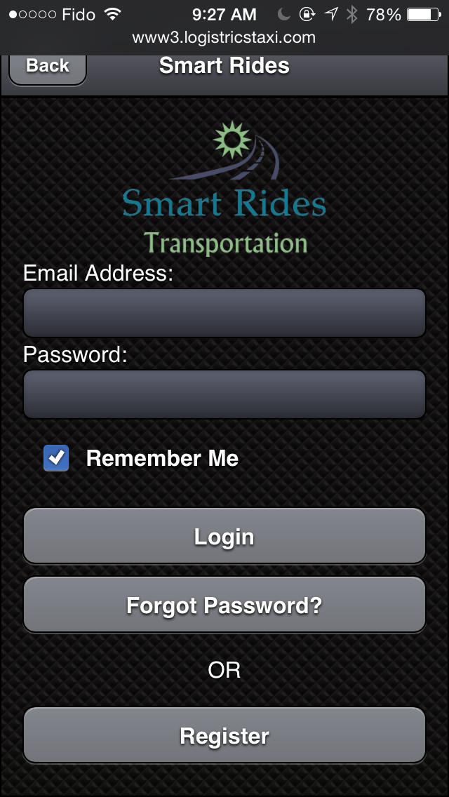 Smart Rides Booking App