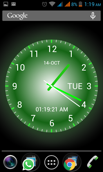 Adi AnalogClock Live Wallpaper