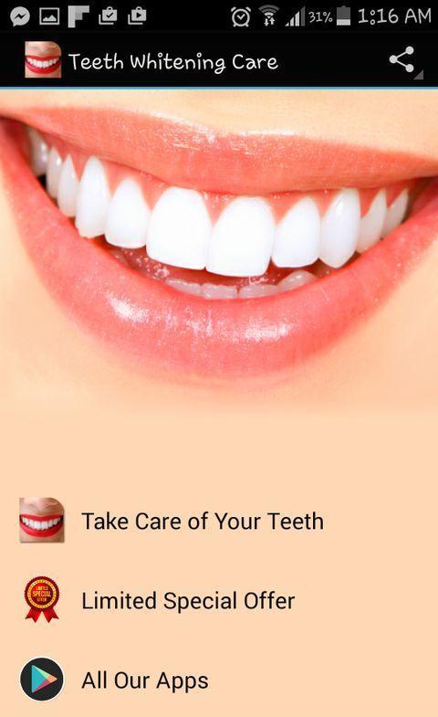 Teeth Whitening Care